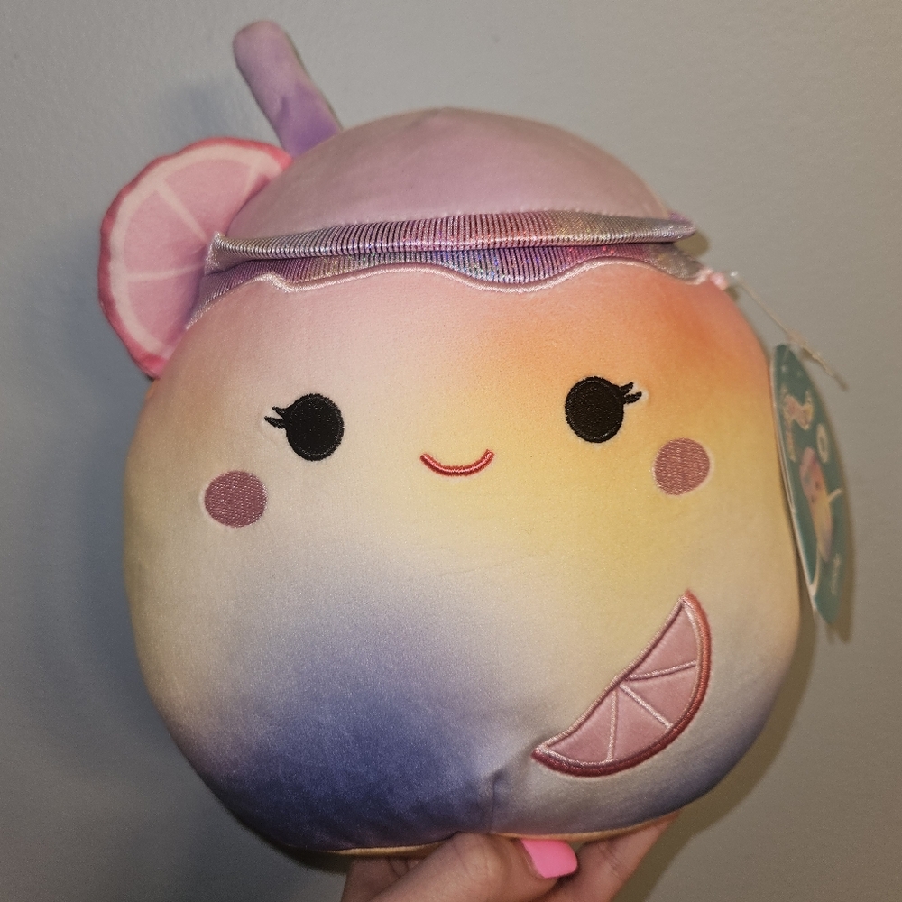 NWT Luscha The Rainbow Drink 8" Squishmallows Plush First To Market!